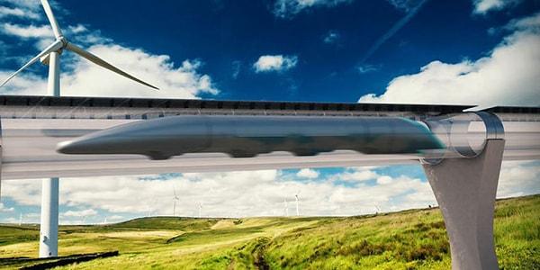 33. Ülkeler arasındaki ulaşımın, Hyperloop ve ET3'ten esinlenerek yapılan tüplü ulaşım araçlarıyla yapılması için proje başlatılacak.