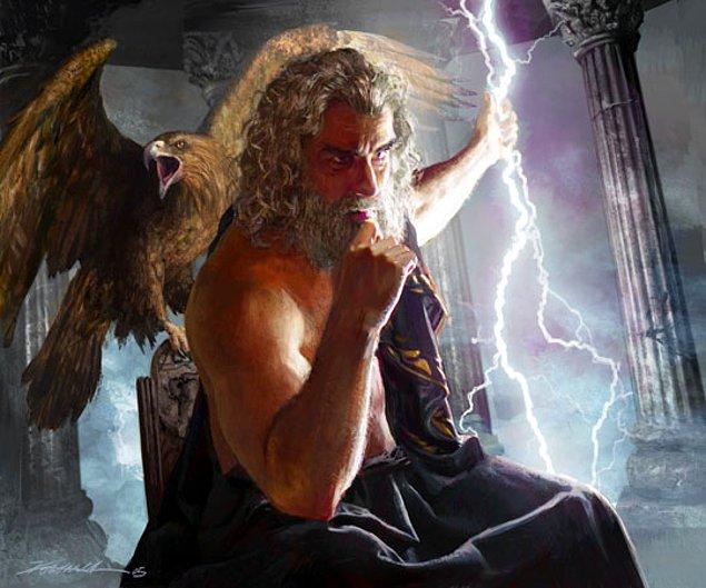8. Zeus. Böyle bir seçimi yaptığında, başına gelebileceklerden haberdardır. İki ölümsüz tanrıçanın sonsuz kinini kazanmak istemez.