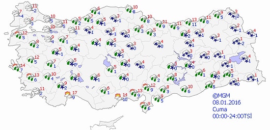 Meteoroloji'den Kuvvetli Yağış ve Kuvvetli Rüzgar Uyarısı