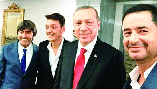 Mesut Özil'den Cumhurbaşkanı Erdoğan'a Ziyaret