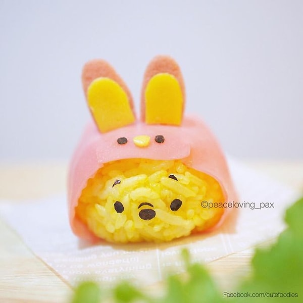 Толстенький кролик Пух.