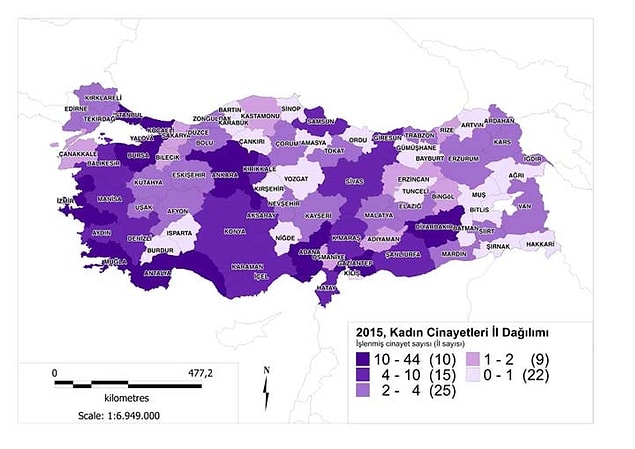 En çok cinayet İstanbul'da