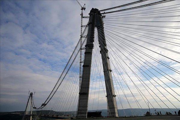 'Genişlik itibarıyla dünyanın en geniş asma köprüsü'