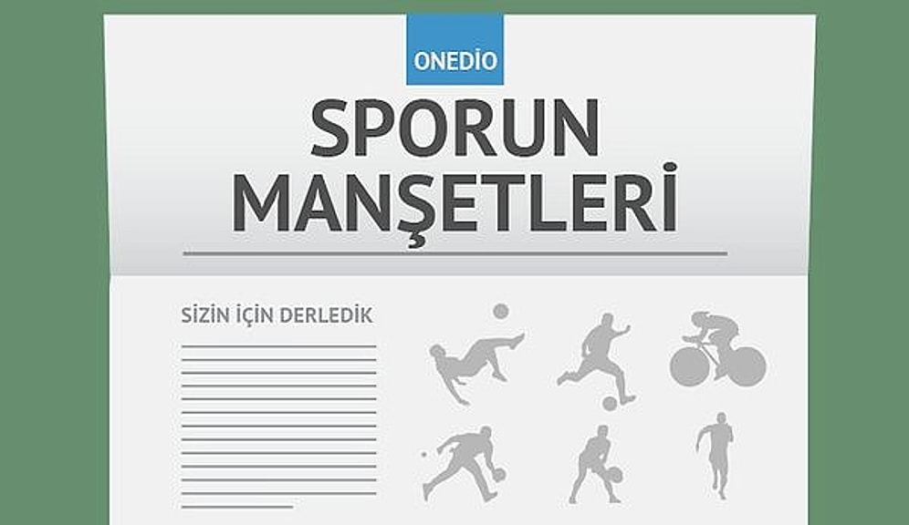 Sporun Manşetleri | 9 Ocak 2016