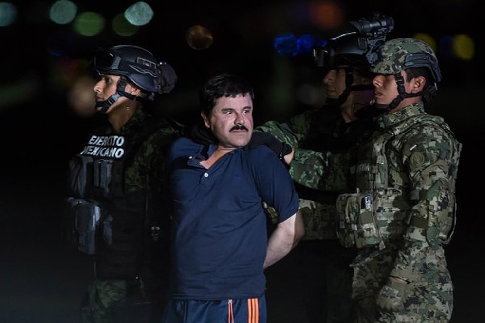 Meksikalı Uyuşturucu Baronu El Chapo Yine Yakalandı