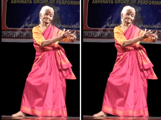 92. Doğum Gününü Geleneksel Dans Eşliğinde Kutlayan Nine