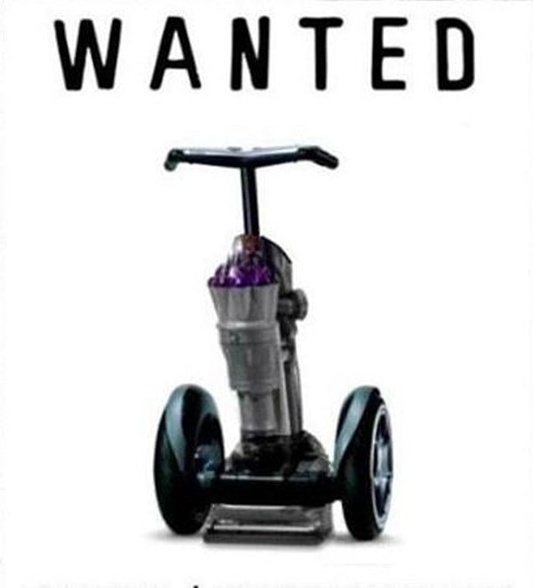 23. Гибрид Segway и пылесос, чтобы уборка стала увлекательным занятием...