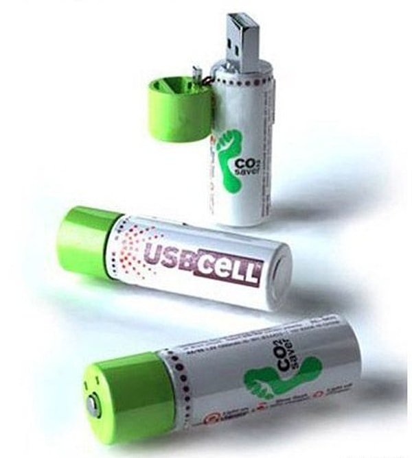 26. Батареи, которые можно зарядить через USB…