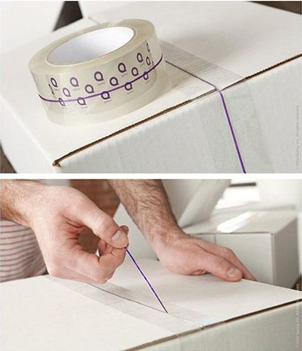 27. Отклеить скотч стало бы проще...