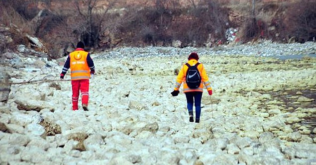 Su seviyesi düşürüldü, yeniden çalışma başlatıldı