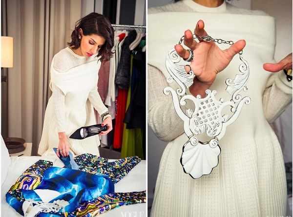 Принцесса владеет двумя бутиками D’NA.