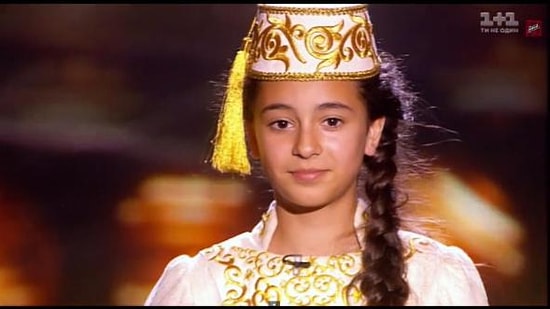 Крымско-татарская девочка удивила жюри на украинском конкурсе "Голос.Дети"