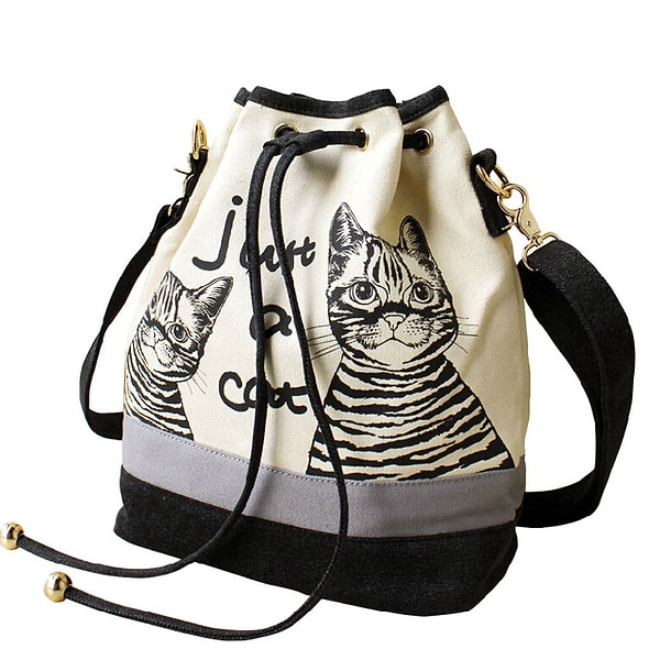 9. Сумка-торба с котиками