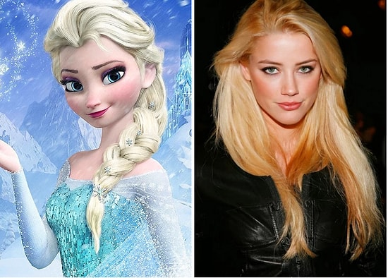 Один в один: Знаменитости, похожие на мультяшных персонажей