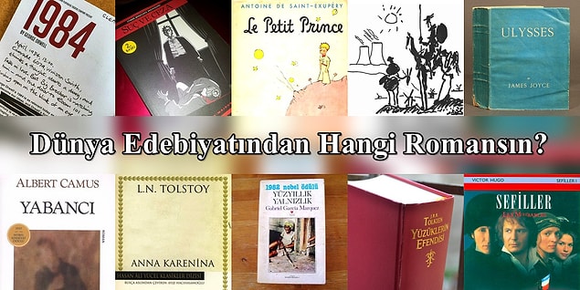 14. Dünya Edebiyatından Hangi Roman Seni Anlatıyor?