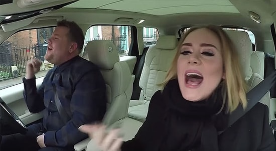 Adele ve James Corden'dan Londra Sokaklarında Enfes Karaoke Performansı