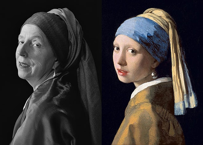 65-летняя фотограф создает автопортреты, подражая известным картинам