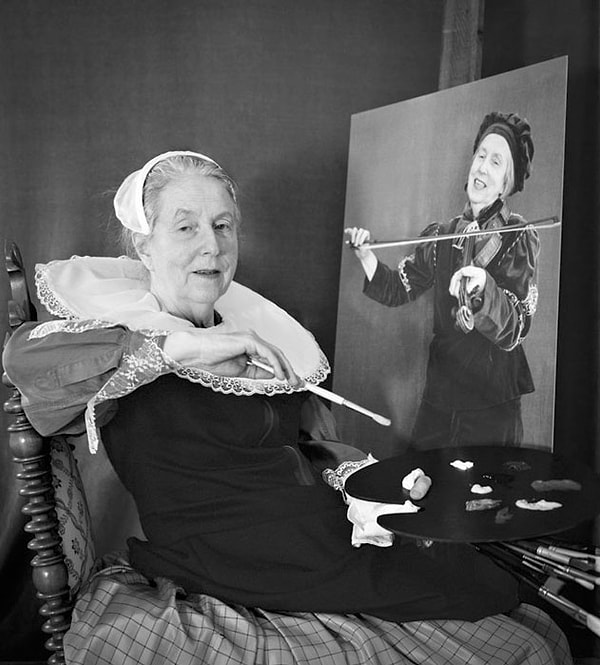 "Автопортрет" Юдит Лейстер