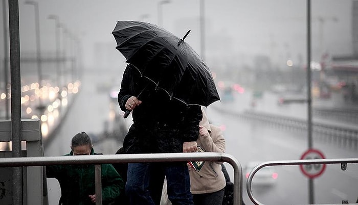 Meteoroloji'den Lodos ve Yağış Uyarısı