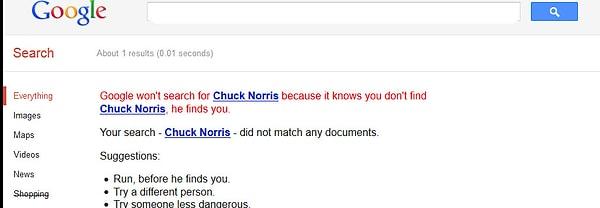8. Chuck Norris