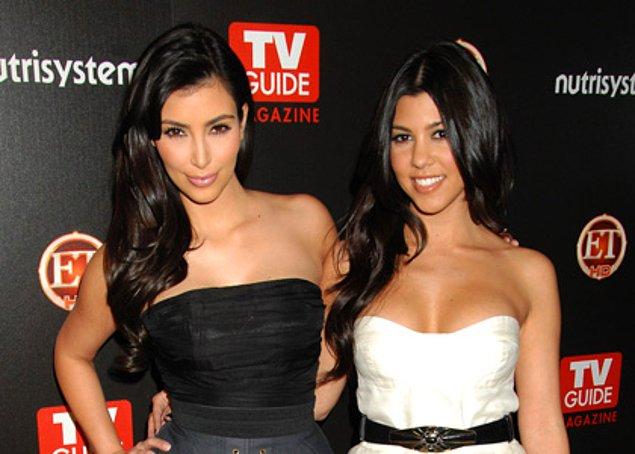 4. Kim Kardashian / Kourtney Kardashian