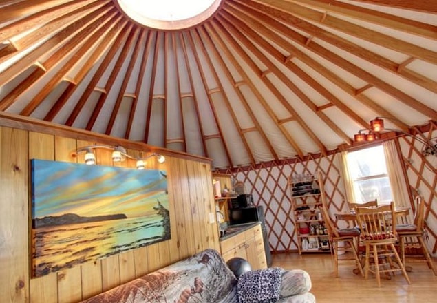 11. Yurt (Oregon, ABD)