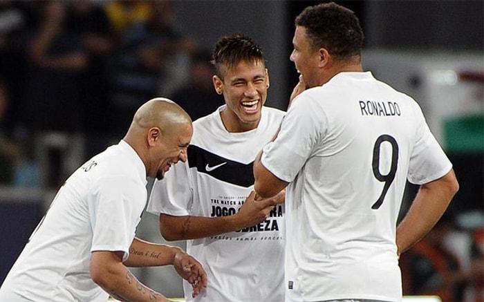 Carlos'un 'Neymar'ı Real Madrid'e Getiririm' Sözleri Şakaymış