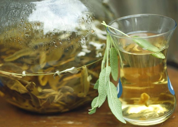 2. Чай с шалфеем