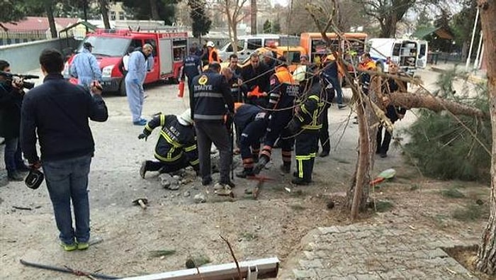 Kilis'te Okula 'Roket Mermisi'