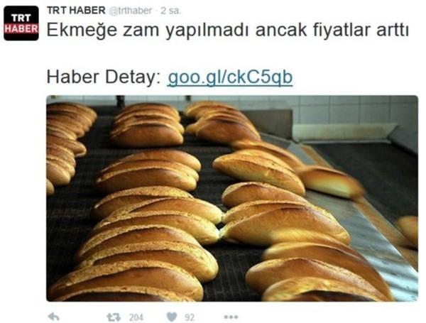 TRT Haber, Twitter hesabından paylaştığı bir tweet dolayısıyla TT oldu.  Sonrasında ise sosyal medyadan mizahi eleştiriler gecikmedi.