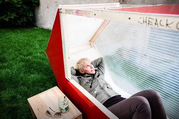 2. Дома с площадью 1 m² (Берлин,Германия)