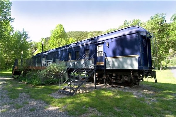 15. Дом-вагон (Монтана, США)