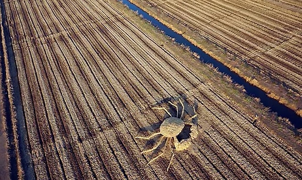 По мнению художников, еще один смысл создания таких скульптур, это призыв использовать солому в качестве корма для животных.