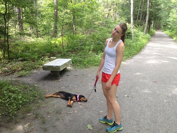 14. Прямо на прогулке.