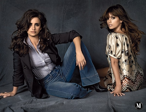 14. Кто из этих двоих Пенелопа Крус?