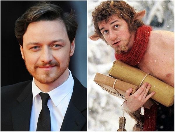 19. James McAvoy (The Chronicles of Narnia: The Lion, the Witch and the Wardrobe, 2005)