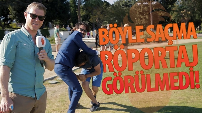 Los Angeles Sokaklarında Böyle Saçma Röportaj Görülmedi! - Hayrettin