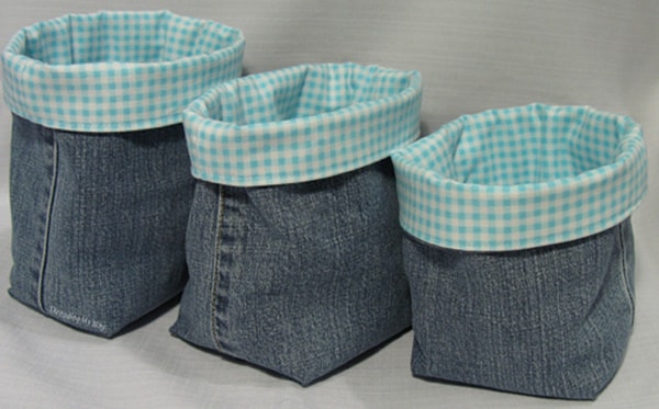 13. Мягкие коробочки для косметики и заколок.