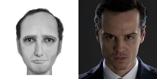 Фотороботы литературных персонажей по описанию из книг