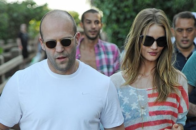 19. Jason Statham bile kel baksana adama, hayatı boyunca kel yaşadı ama neler başarıyor.