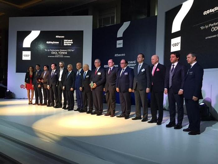 Türkiye'nin En İyi Performans Gösteren CEO'ları Ödüllerini Aldı