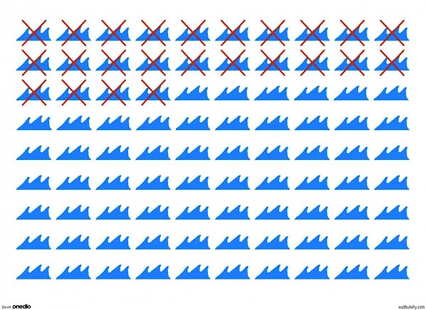 6. Нам предстоит всего 66 жарких лета, когда мы сможем загорать и купаться! 🏊