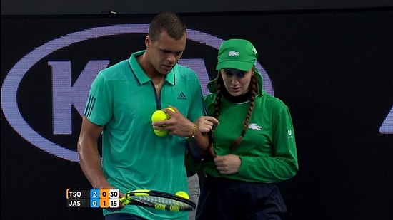 Örnek Davranış: Jo-Wilfried Tsonga'nın Hareketi İzleyicilerden Büyük Alkış Aldı