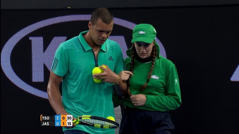 Örnek Davranış: Jo-Wilfried Tsonga'nın Hareketi İzleyicilerden Büyük Alkış Aldı