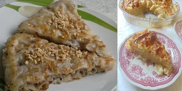 Fındıklı yufka tatlısı
