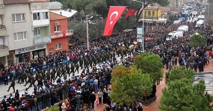 Sur Şehidini Son Yolcuğuna Binlerce Kişi Uğurladı