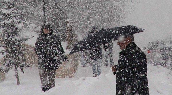 9. Meteoroloji'den 'Kuvvetli Yağış ve Yoğun Kar' Uyarısına Dikkat!