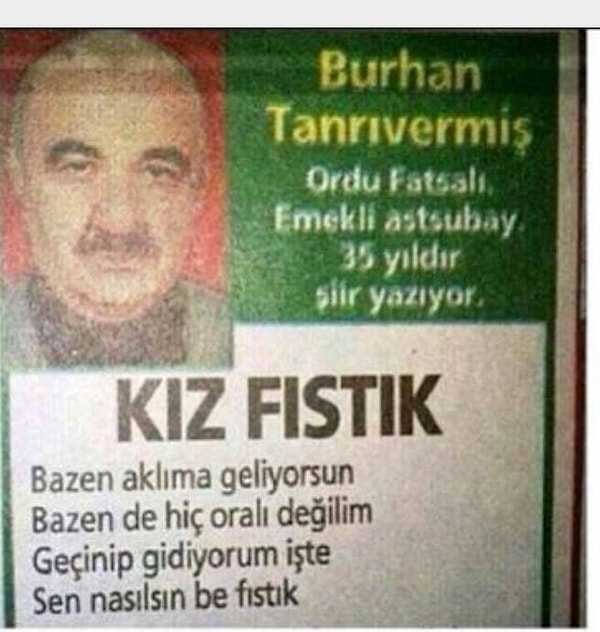 7. U dönüşü olmuş biraz sanki.