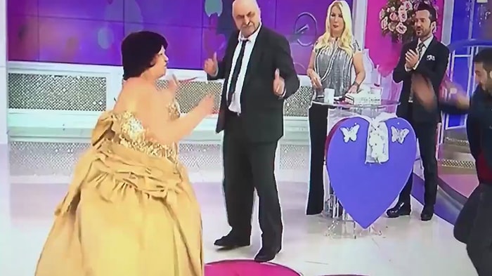 Evleneceksen Gel Programında Nişanlanan Gelin Adayından Apaçi Dansı