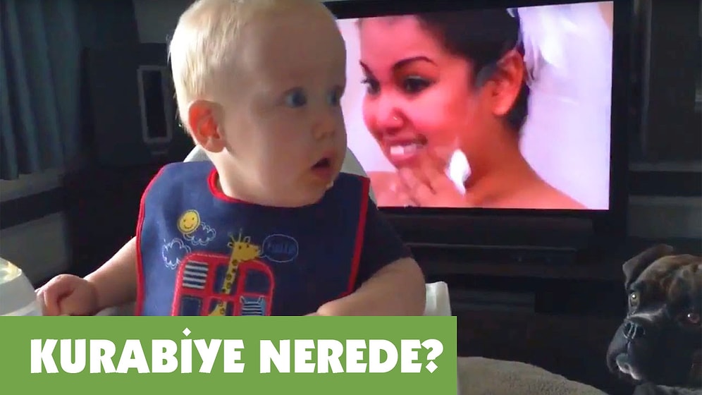 Elindeki Son Kurabiyeyi Köpeğine Verdiği İçin Pişmanlık Yaşayan Sevimli Bebek